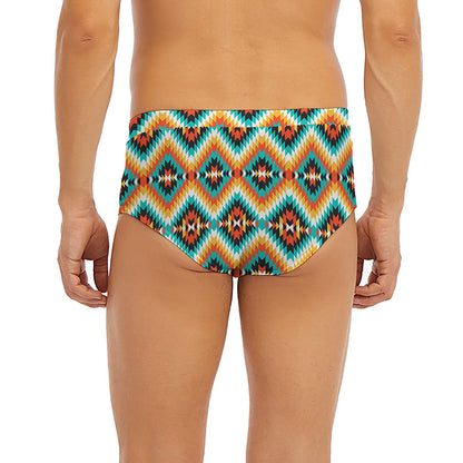 Ethnic Native American Pattern Print Men's Briefs