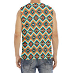 Ethnic Native American Pattern Print Men's Fitness Tank Top