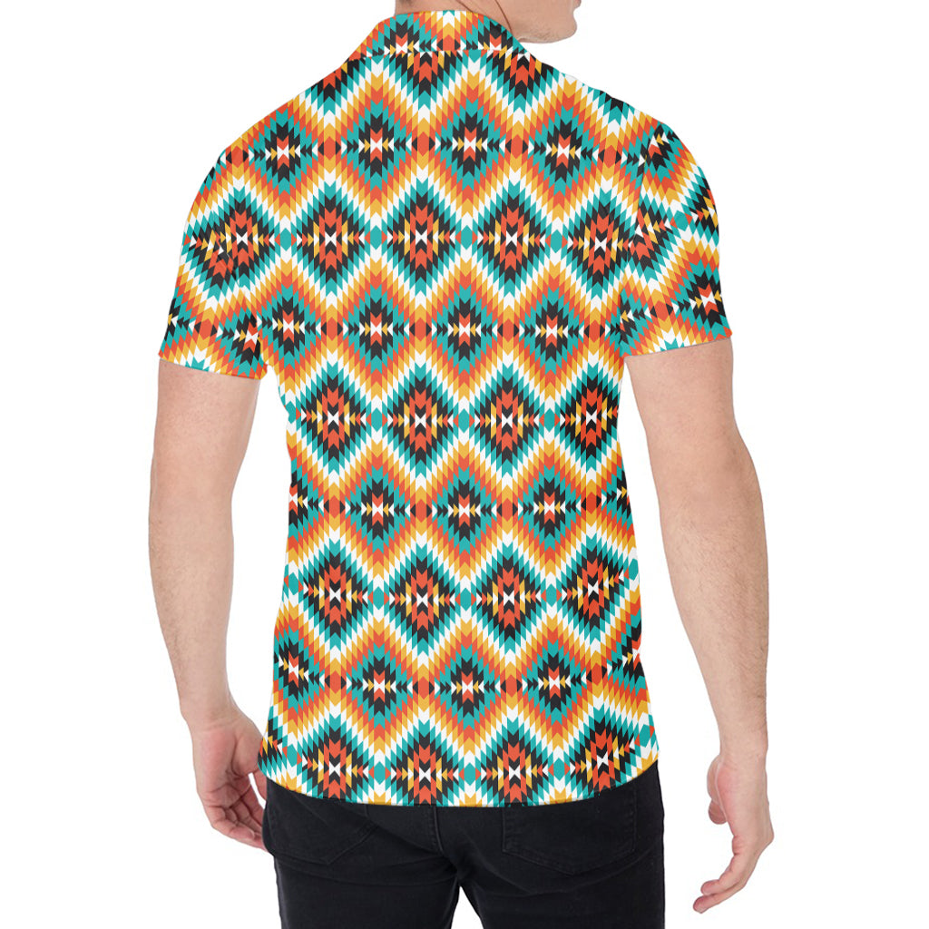 Ethnic Native American Pattern Print Men's Shirt