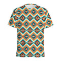Ethnic Native American Pattern Print Men's Athletic T-Shirt
