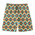 Ethnic Native American Pattern Print Men's Swim Trunks