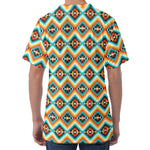 Ethnic Native American Pattern Print Men's Velvet T-Shirt