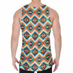 Ethnic Native American Pattern Print Men's Velvet Tank Top