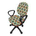 Ethnic Native American Pattern Print Office Chair Cover