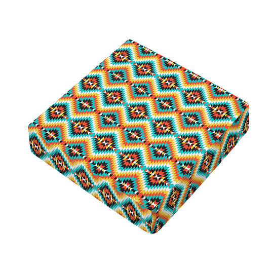Ethnic Native American Pattern Print Outdoor Seat Cushion Cover
