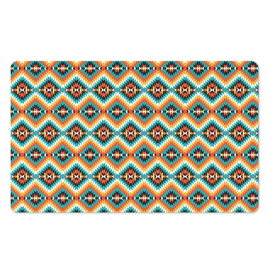 Ethnic Native American Pattern Print Polyester Doormat