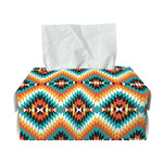 Ethnic Native American Pattern Print Rectangle Tissue Box Cover