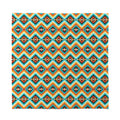 Ethnic Native American Pattern Print Silk Bandana