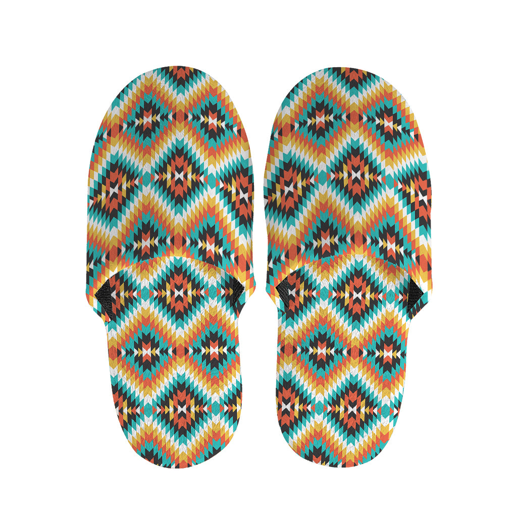 Ethnic Native American Pattern Print Slippers