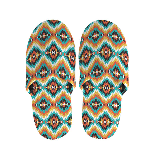 Ethnic Native American Pattern Print Slippers