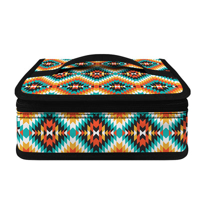 Ethnic Native American Pattern Print Small Lunch Bag