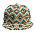 Ethnic Native American Pattern Print Snapback Cap