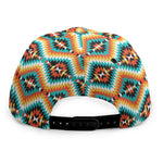 Ethnic Native American Pattern Print Snapback Cap