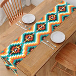 Ethnic Native American Pattern Print Table Runner