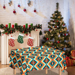 Ethnic Native American Pattern Print Tablecloth