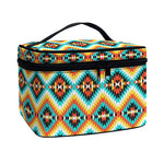 Ethnic Native American Pattern Print Travel Makeup Bag