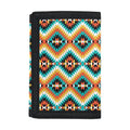 Ethnic Native American Pattern Print Trifold Wallet