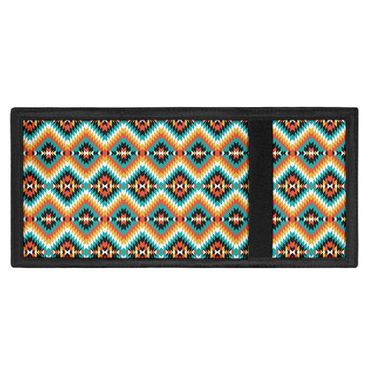 Ethnic Native American Pattern Print Trifold Wallet