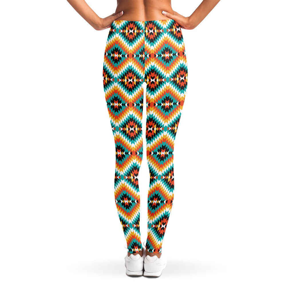 Ethnic Native American Pattern Print Women's Leggings