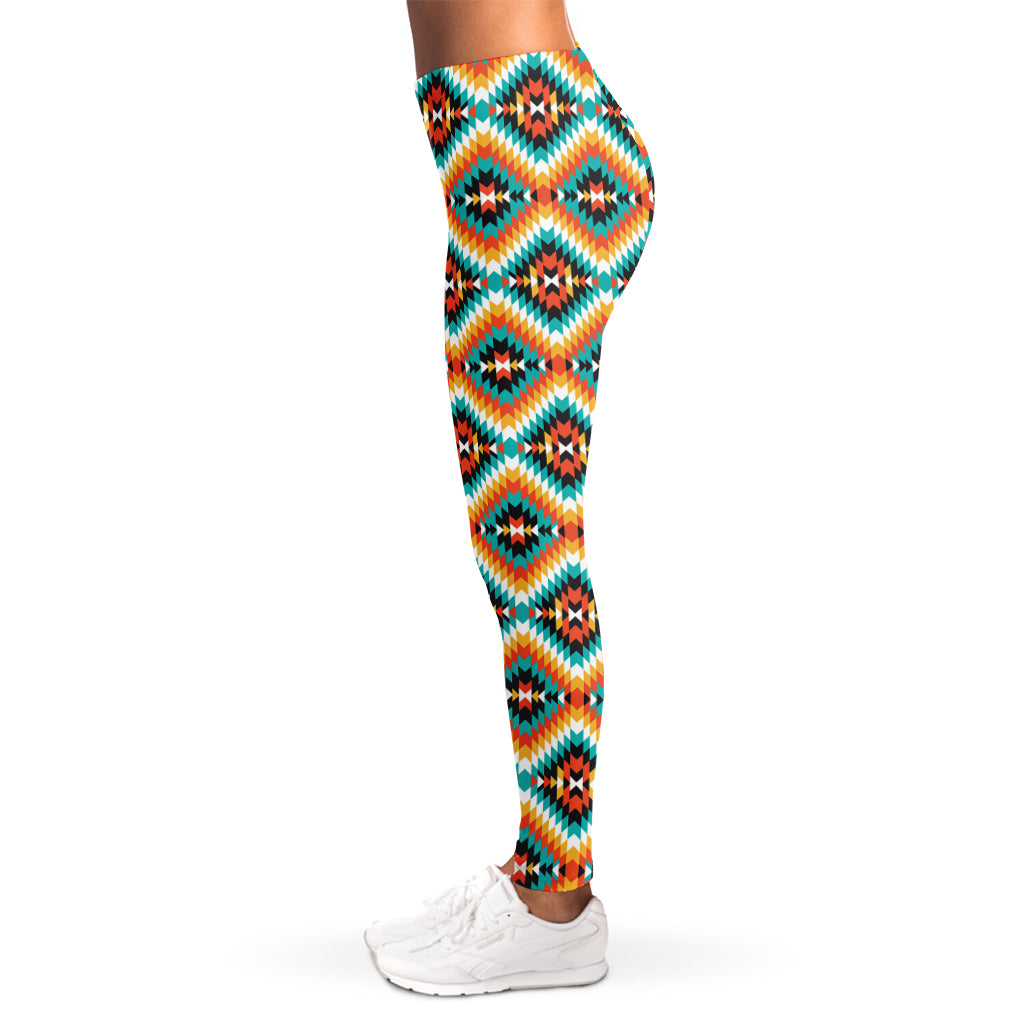 Ethnic Native American Pattern Print Women's Leggings