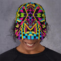 Ethnic Psychedelic Trippy Print Baseball Cap