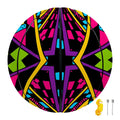 Ethnic Psychedelic Trippy Print Basketball