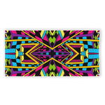 Ethnic Psychedelic Trippy Print Beach Towel