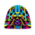 Ethnic Psychedelic Trippy Print Beanie