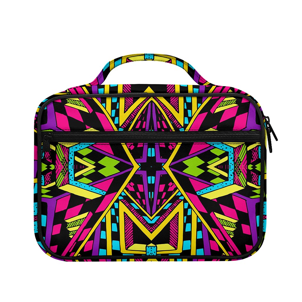 Ethnic Psychedelic Trippy Print Briefcase Bible Bag