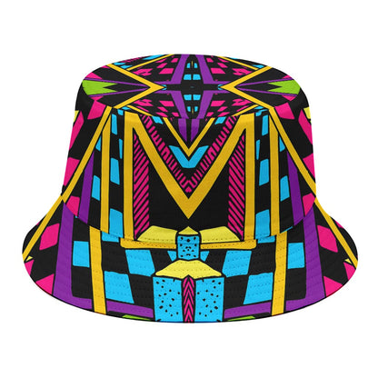 Ethnic Psychedelic Trippy Print Bucket Hat