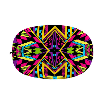 Ethnic Psychedelic Trippy Print Car Side Mirror Covers
