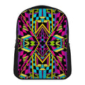 Ethnic Psychedelic Trippy Print Casual Backpack