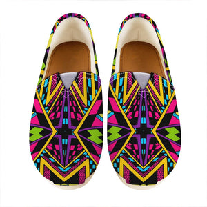 Ethnic Psychedelic Trippy Print Casual Shoes