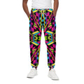 Ethnic Psychedelic Trippy Print Cotton Sweatpants