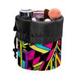 Ethnic Psychedelic Trippy Print Drawstring Makeup Bag