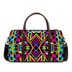 Ethnic Psychedelic Trippy Print Duffle Bag