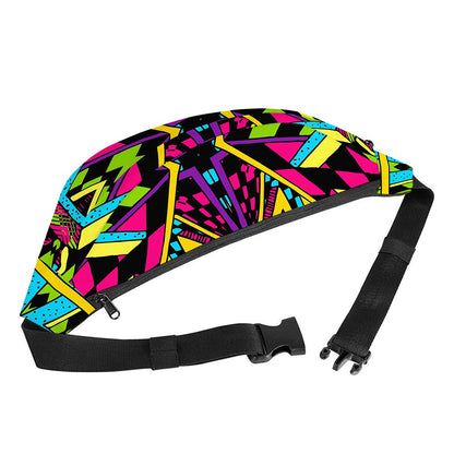Ethnic Psychedelic Trippy Print Fanny Pack