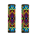 Ethnic Psychedelic Trippy Print Handle Covers