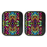 Ethnic Psychedelic Trippy Print Handle Covers
