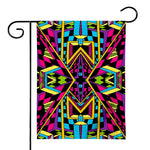Ethnic Psychedelic Trippy Print House Flag