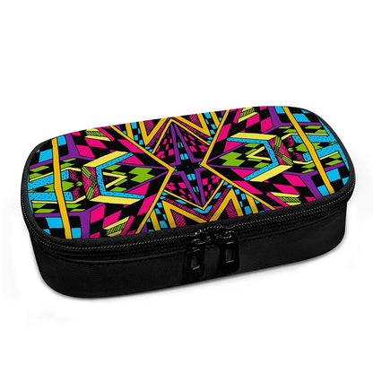 Ethnic Psychedelic Trippy Print Insulin Cooler Travel Case