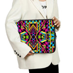 Ethnic Psychedelic Trippy Print Laptop Sleeve
