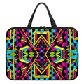 Ethnic Psychedelic Trippy Print Laptop Sleeve With Handle