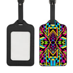 Ethnic Psychedelic Trippy Print Luggage Tag