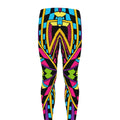 Ethnic Psychedelic Trippy Print Men's Leggings