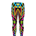 Ethnic Psychedelic Trippy Print Men's leggings