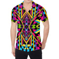 Ethnic Psychedelic Trippy Print Men's Shirt