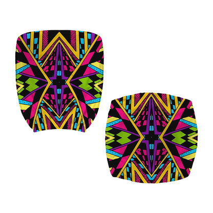 Ethnic Psychedelic Trippy Print Office Chair Cover