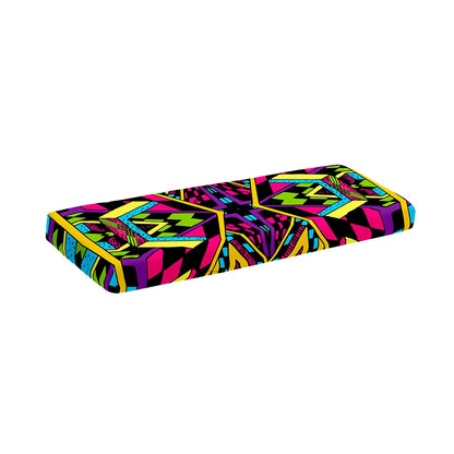 Ethnic Psychedelic Trippy Print Piano Keyboard Cover
