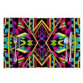 Ethnic Psychedelic Trippy Print Placemat